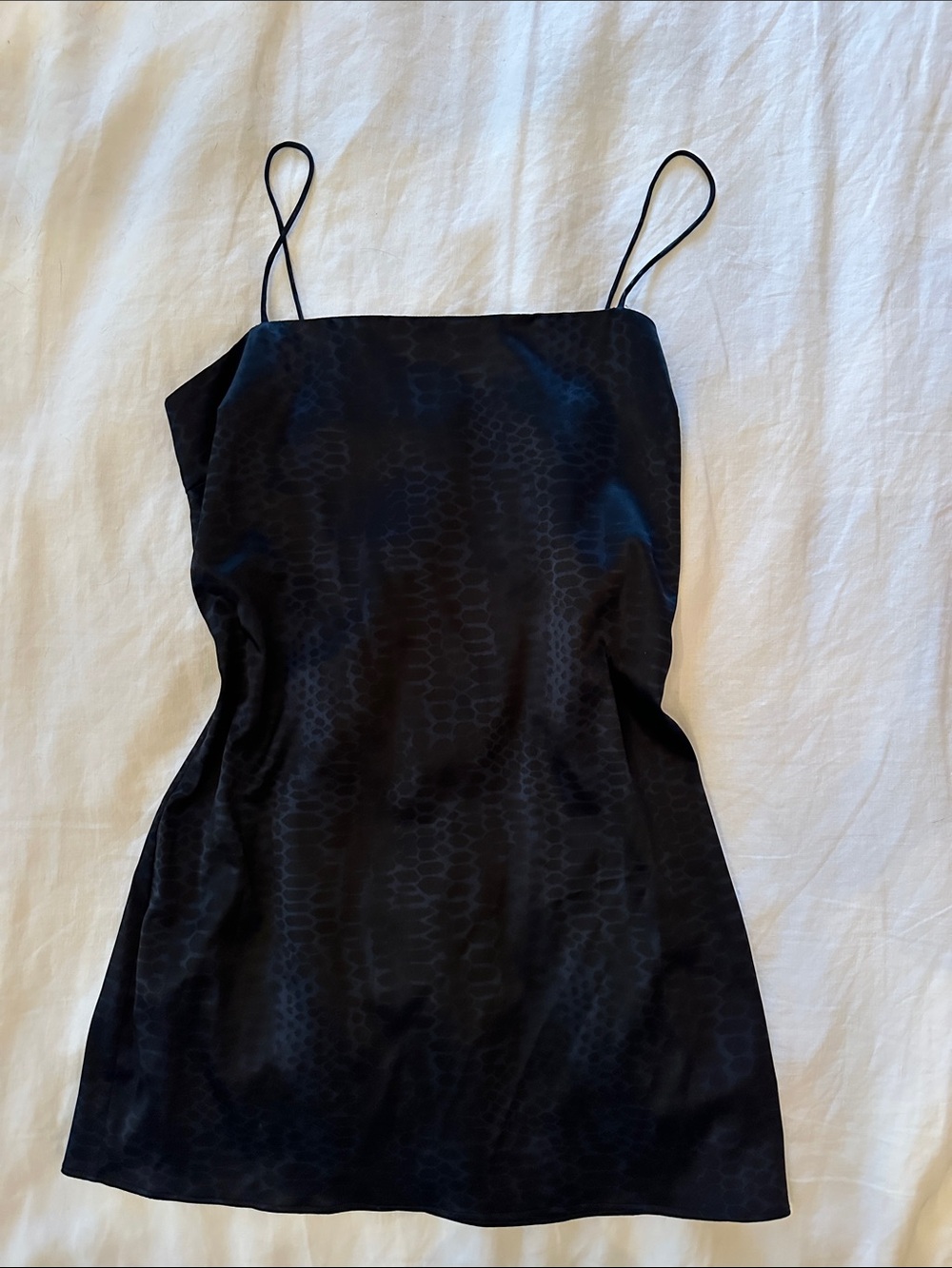 Annie Bing silk slip dress